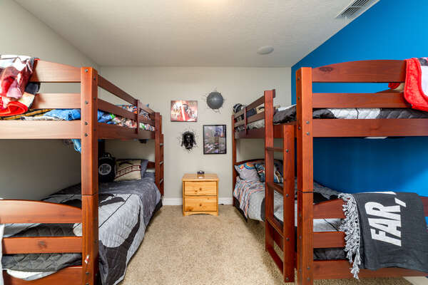 Two Twin Bunk Beds