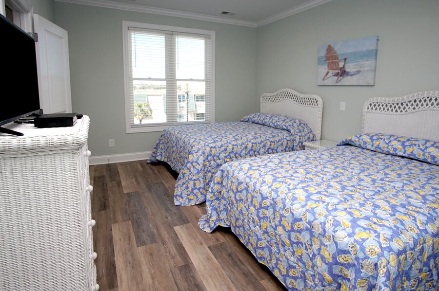 Afterdune Delight  oceanfront vacation condo in Cherry Grove, North Myrtle Beach | bedroom 5 | Thomas Beach Vacations