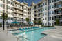 Resort Style Salt Water Pool and City Skyline - Furnished Apartments Atlanta - Spectacular Suites