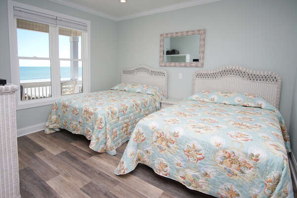 Afterdune Delight  oceanfront vacation condo in Cherry Grove, North Myrtle Beach | bedroom 3 | Thomas Beach Vacations