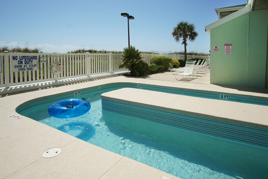 Paradise Pointe 10D - oceanfront condo in Cherry Grove Beach in North Myrtle Beach | lazy river | Thomas Beach Vacations