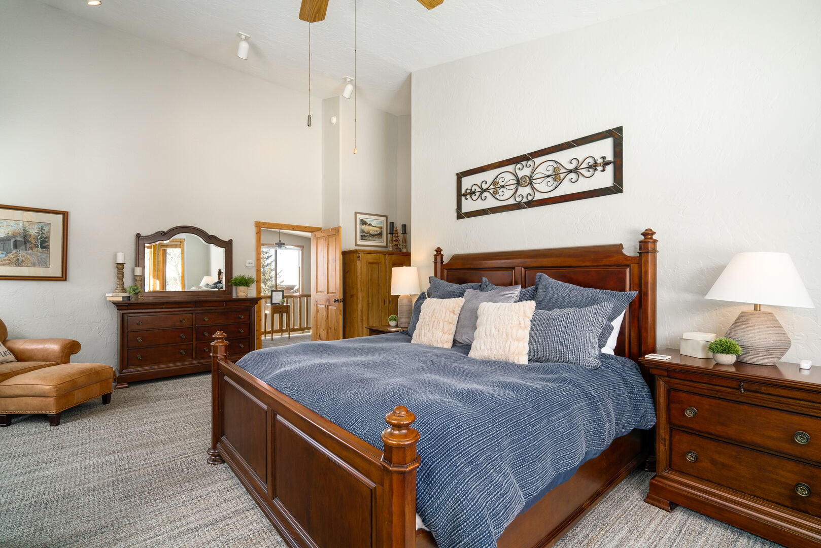 Very large master bedroom, a sanctuary!