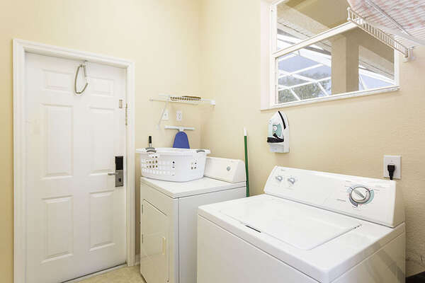 Washer and dryer in the home