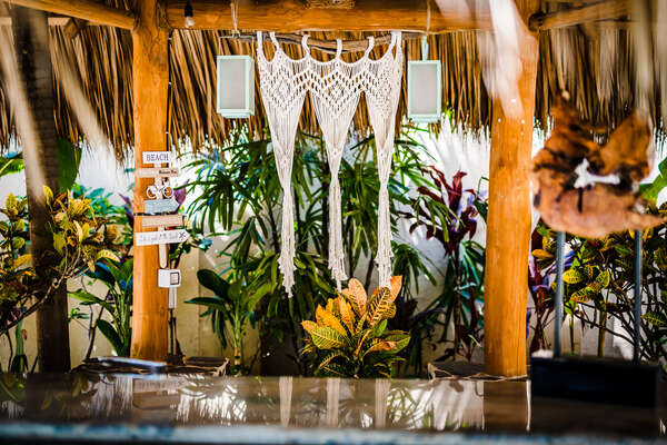 Have a drink in your own tiki bar