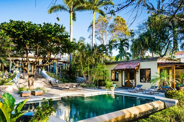 The Poolside Beach Casita – a cozy retreat just steps away from the pool.
