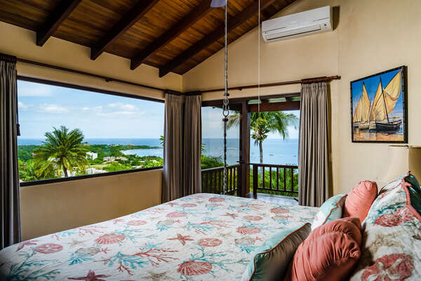 Wake up to the sound of the waves, with a stunning view of the Pacific Ocean.