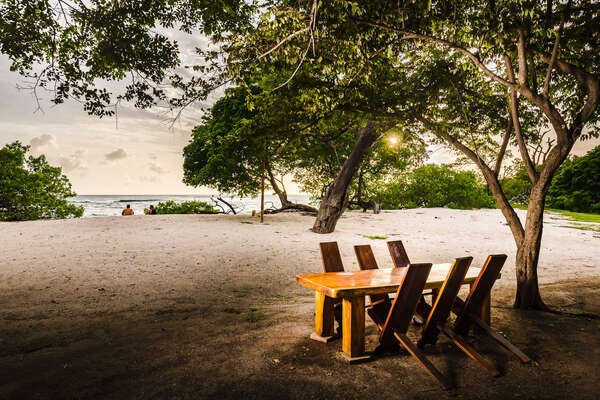 Dine with your toes in the sand for the ultimate beachfront experience.