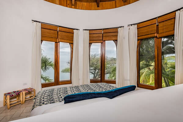 Wake up to a breathtaking view in Bedroom #1.
