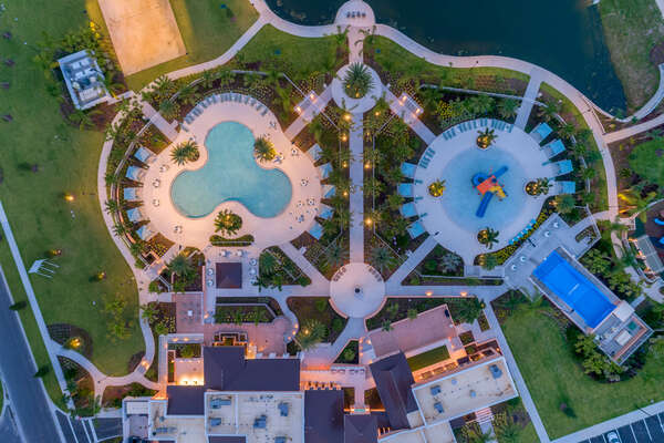 Aerial View of Solara Resort