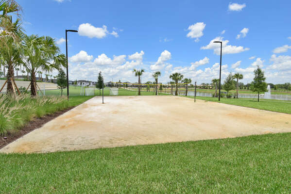 Community Amenity-volleyball court