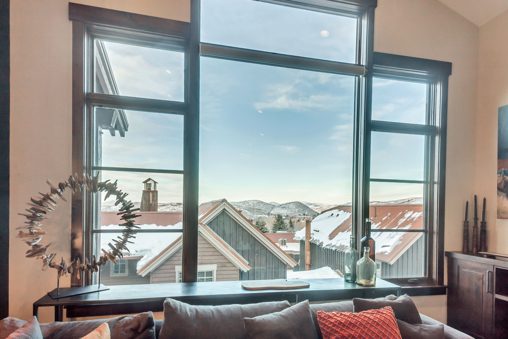 Mountain Views and Plenty of Natural Light