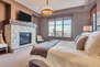 Grand Master with a King Bed, TV a Private Bath with a Tub and Separate Shower