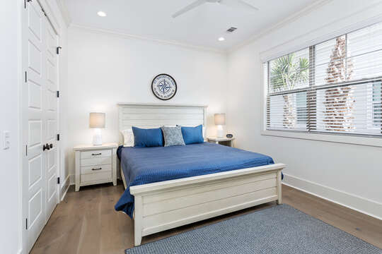 Guest Bedroom with lots of natural light