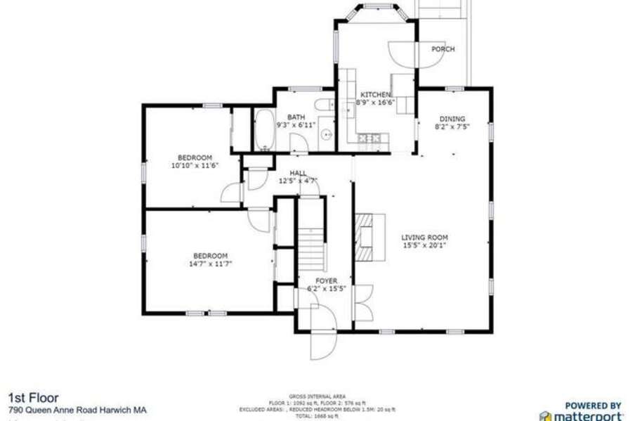 790 Queen Anne Road Harwich Floor Plan 1st Floor-#BookNEVRDirectMusselBeach
