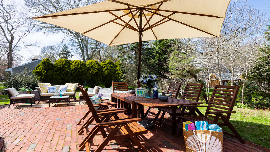 Outside living at its best - 790 Queen Anne Road Harwich- Cape Cod New England Vacation Rentals