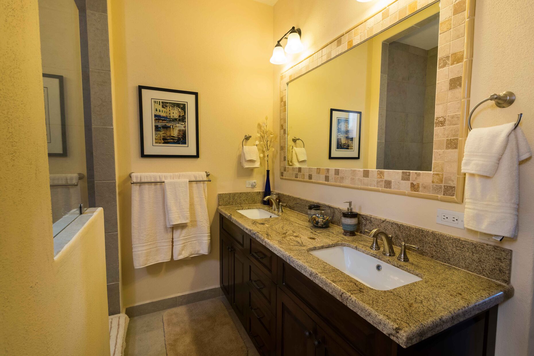 Full Downstairs Bathroom / Vanity Mirror