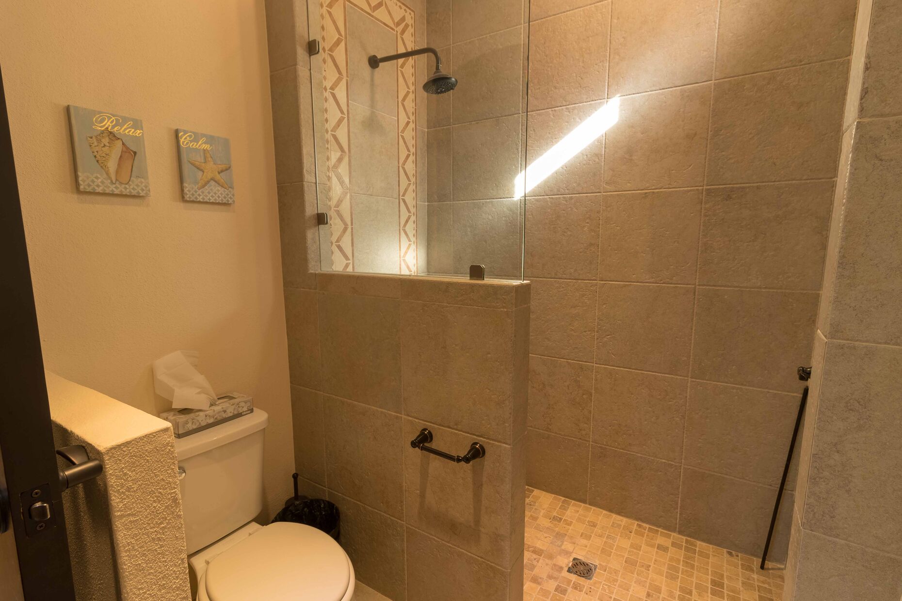 Full Downstairs Bathroom in Casita / Shower