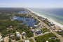 Aerial Image of our Rental Location Near to the Beach.
