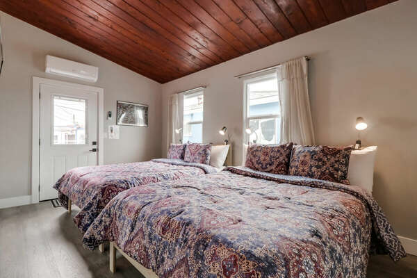 Guest Bedroom with two beds, side by side.