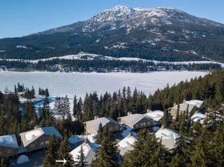Winter views of Alta Lake