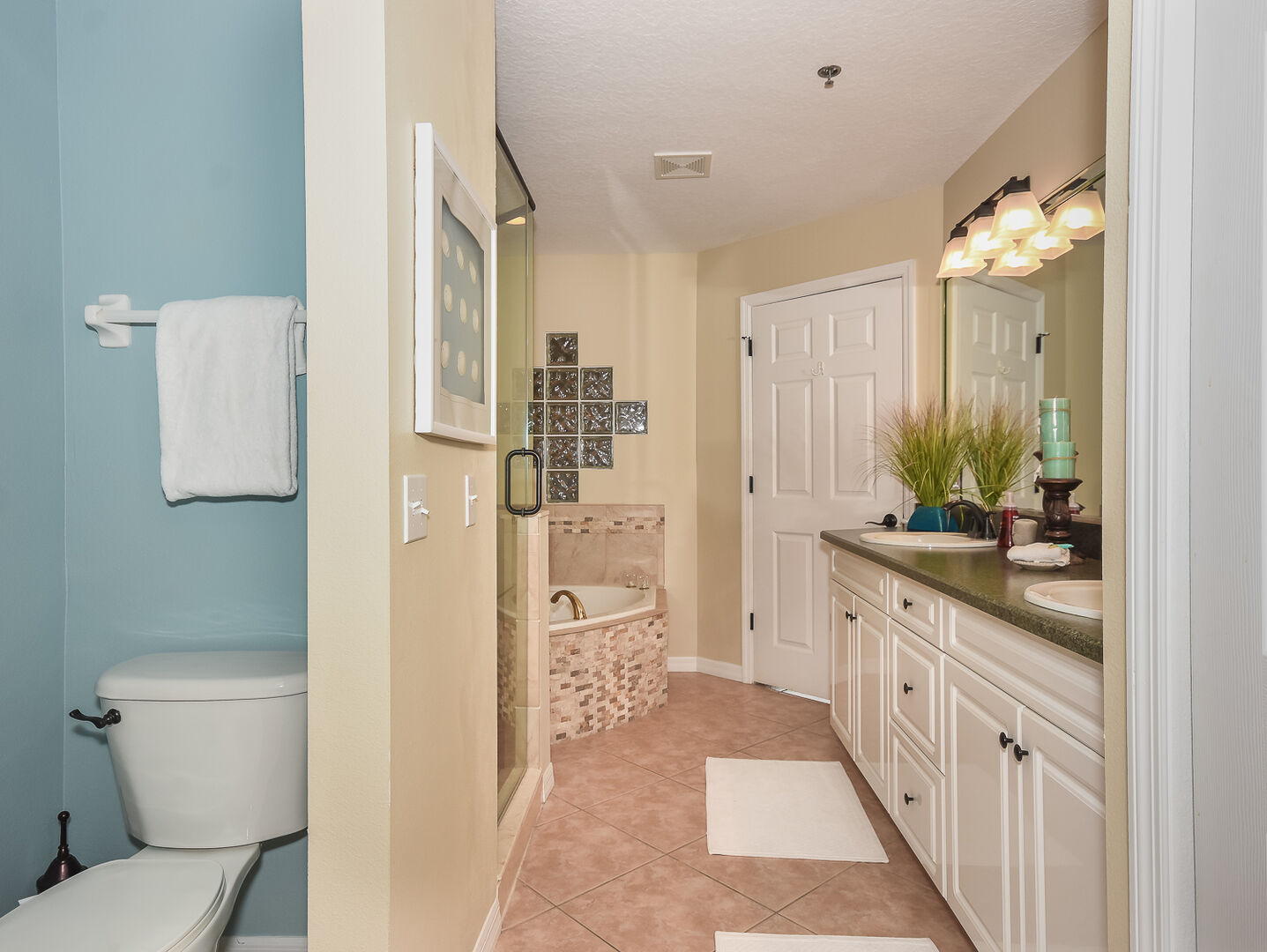 Master Bathroom in our Condo for Rent in New Smyrna Beach FL