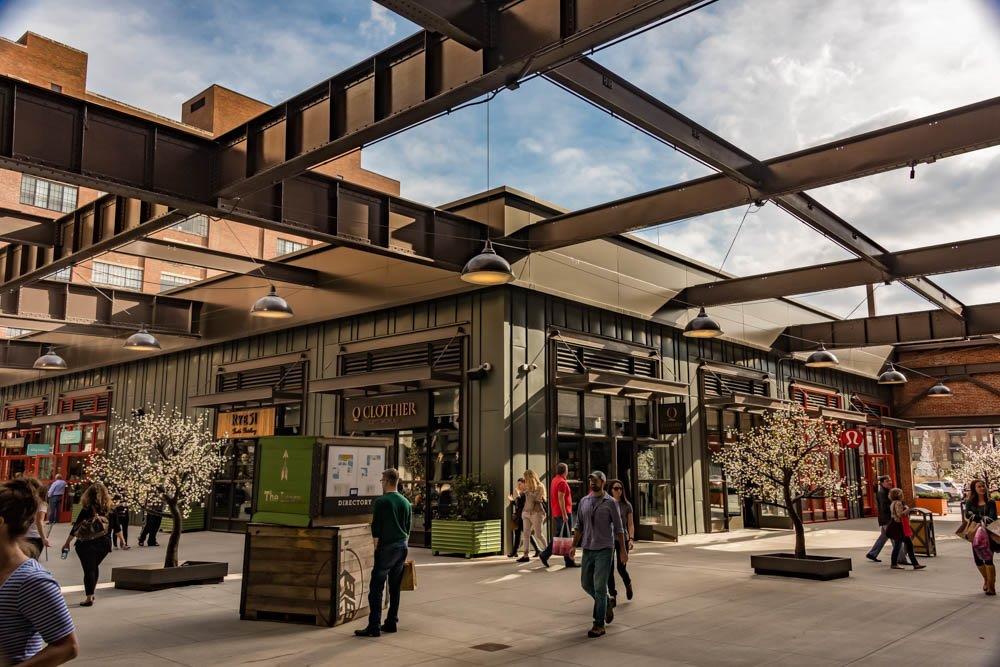 Enjoy Shopping and Dining at the Ponce City Market.