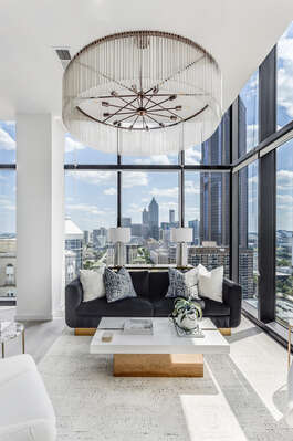 Enjoy Stunning City Views from Midtown Atlanta Vacation Rental.