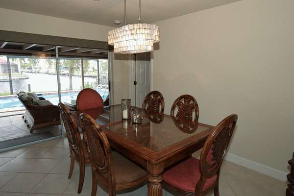 Dining Room and access to lanai