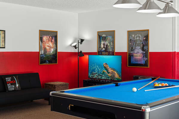 alternate view of games room