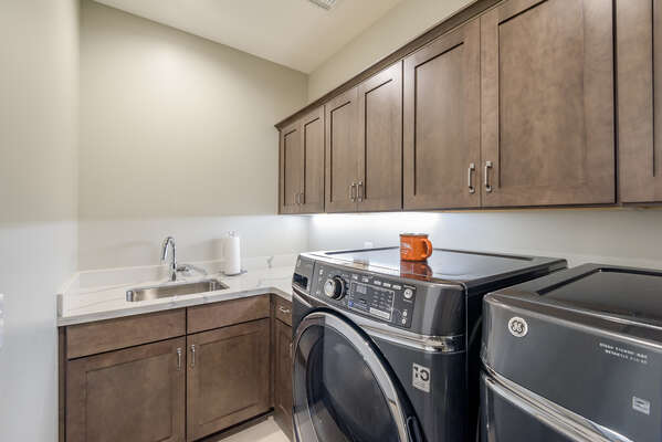 Laundry Room with a Sink