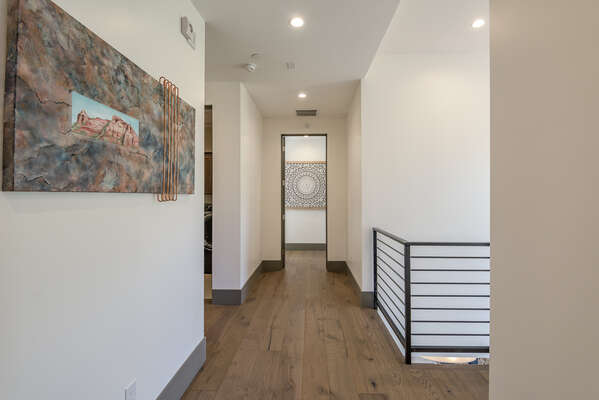 Hallway to Master Suite and Other Bedrooms