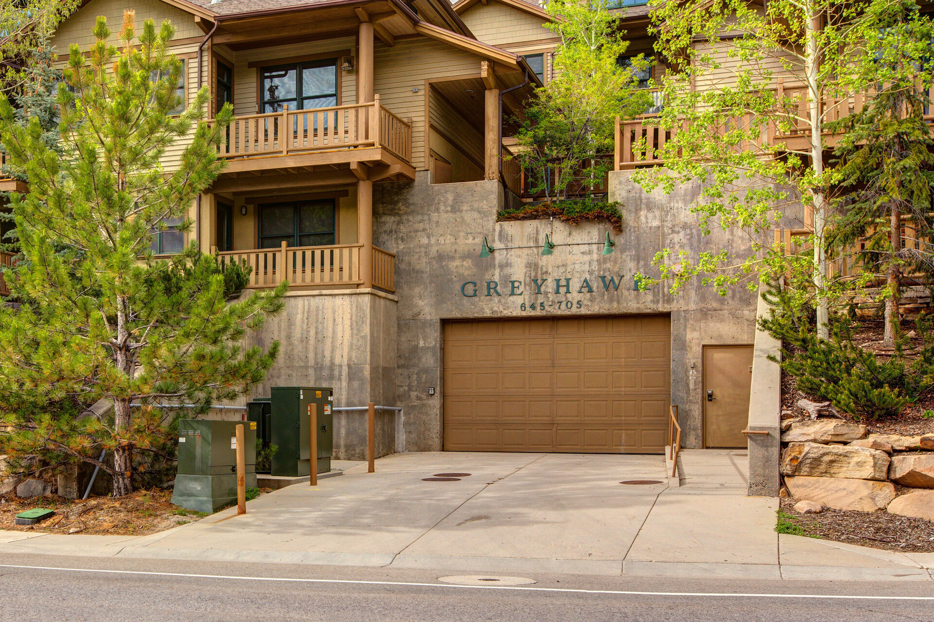 Communal Parking Garage for Greyhawk Guests