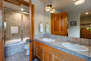 Master Bath with Dual Sinks and a Separate Jetted  Tub/Shower Combo