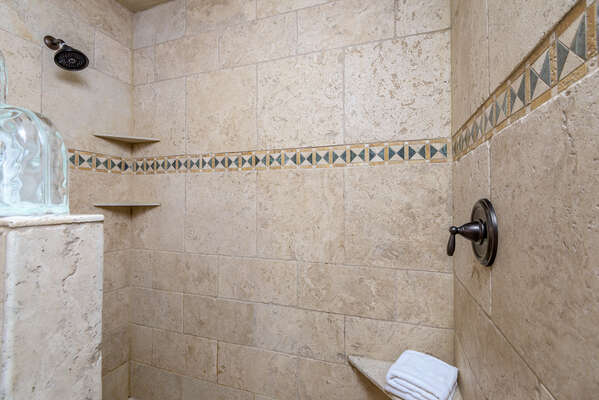 Lovely Stone Tile Shower