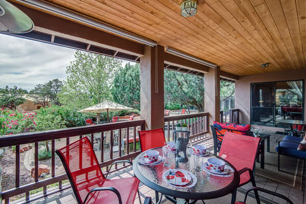 300 Sq Ft Deck with Western Views of the Hills