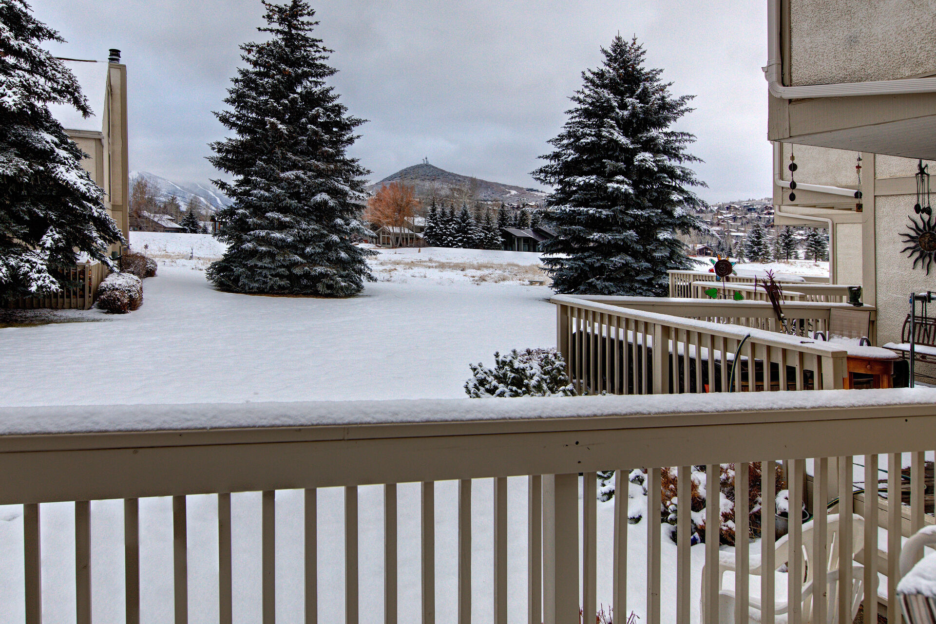 Mountain Views from the Main Level Deck