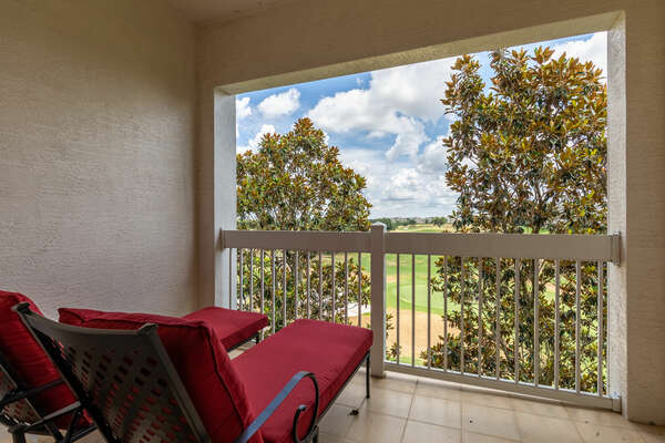 Wake up and walk outside onto the master suite`s balcony for some fresh air
