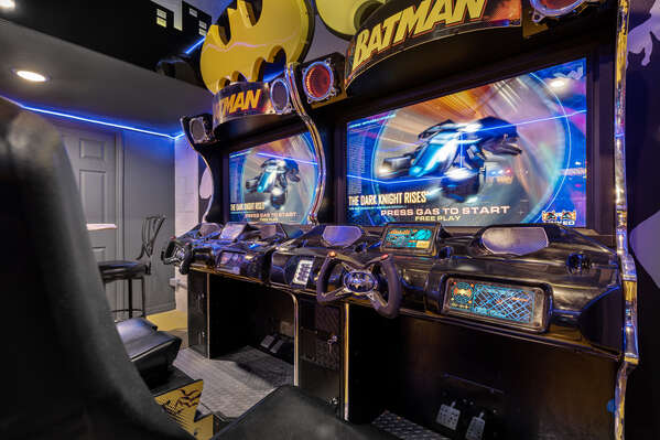 Batman Car Driver sit down arcade