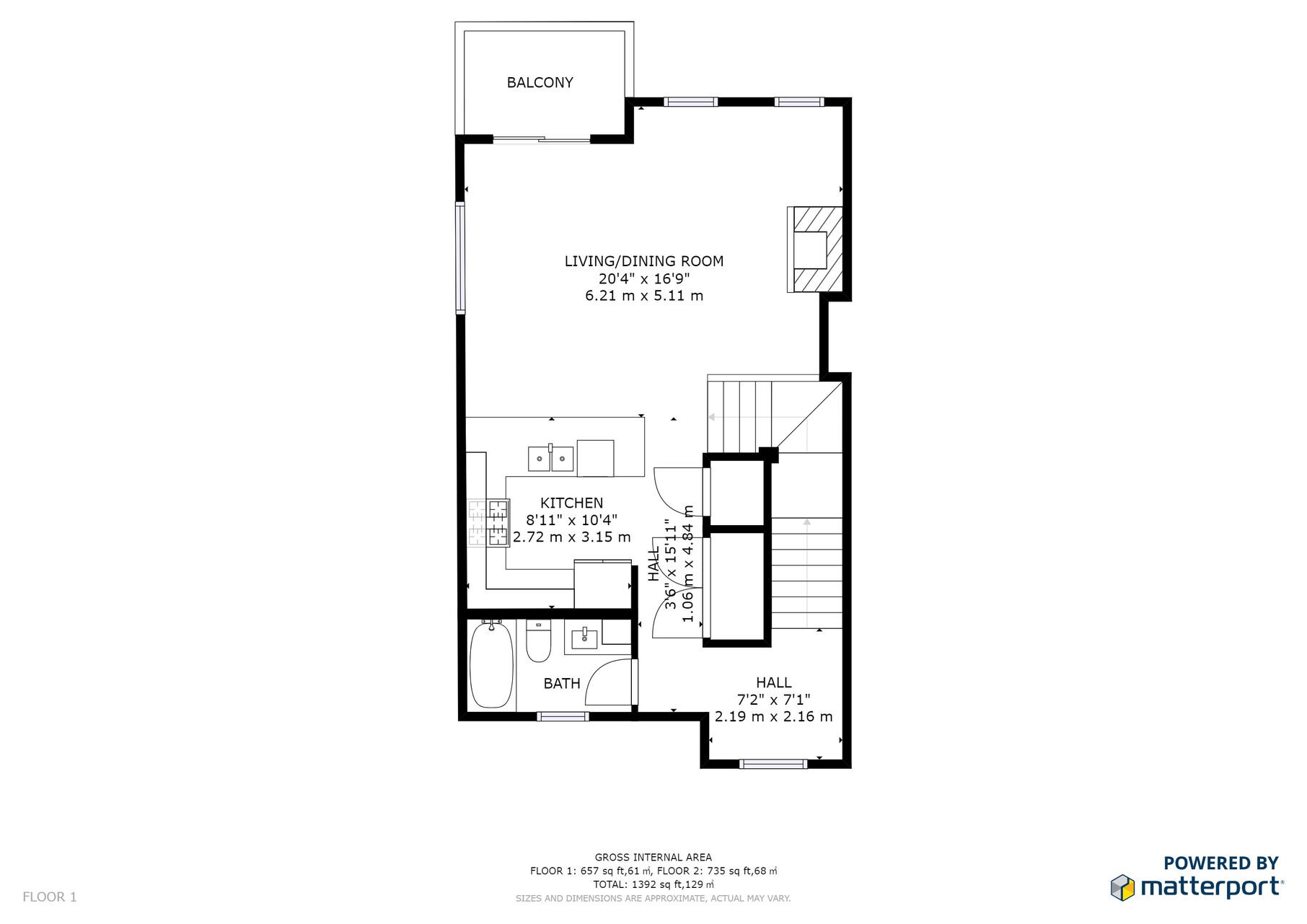 Main Level Floor Plan