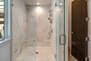 Large Tile Shower with Dual Shower Heads
