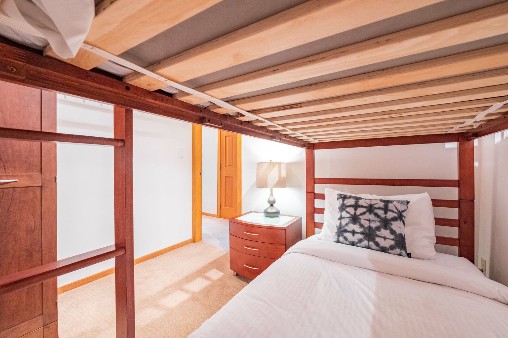 3rd bedroom: Twin over twin bunk bed 3rd bedroom: Twin over twin bunk bed