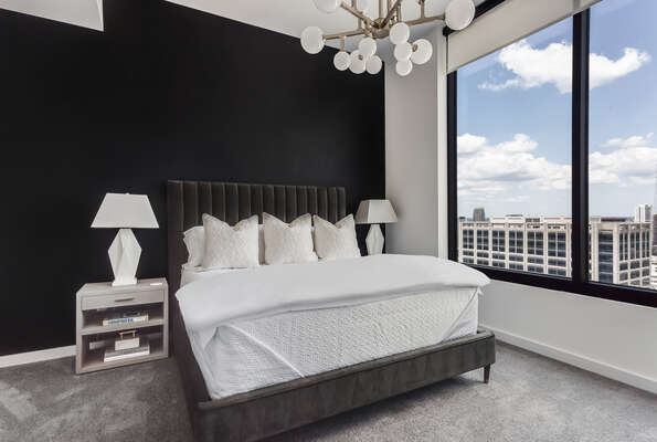 Image of Spacious Bedroom in Lilli Midtown Apartment.