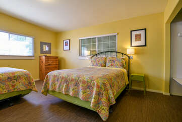 Bedroom with two queen beds
