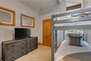 Second Level Bunk Room with Twin over Twin Bunk Beds and Twin over Full Bunk Beds - Sleeps 5