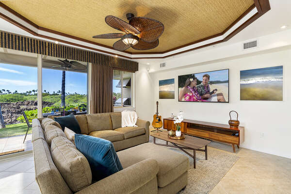Living area with comfortable furnishings and relaxing views