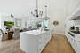 Sparkling white kitchen with brand new appliances. Stunning!