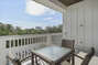 Outdoor seating on this Seagrove Beach Rental 's balcony