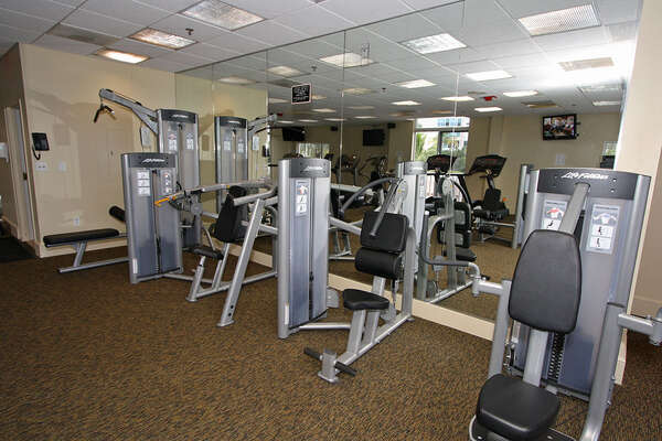 Community offers a fitness center