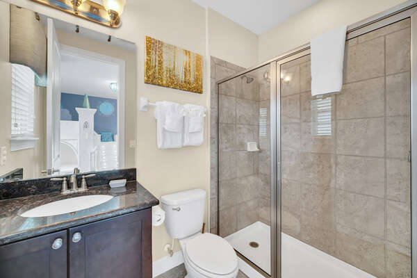 Ensuite features a walk-in shower