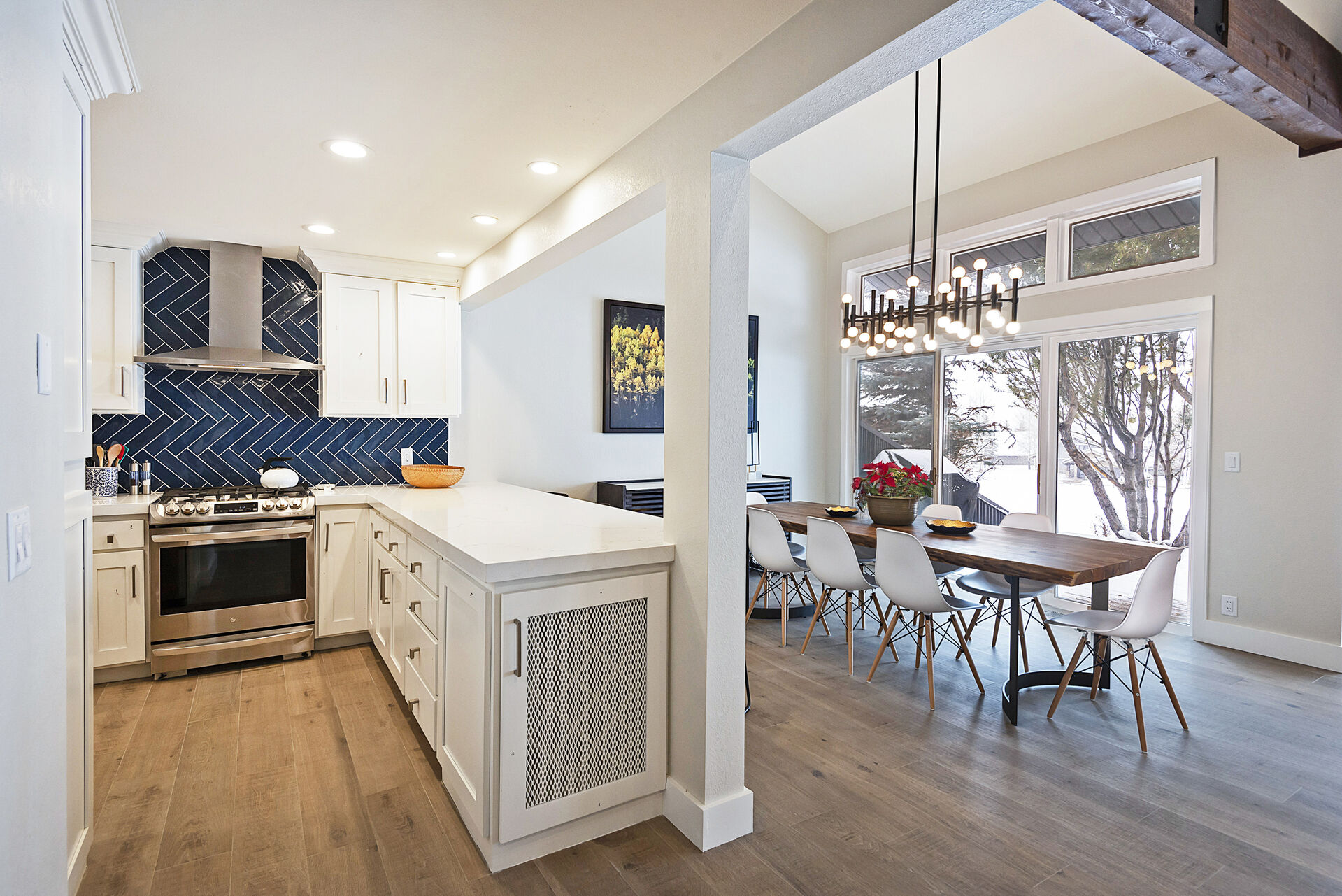 Kitchen and Dining Area